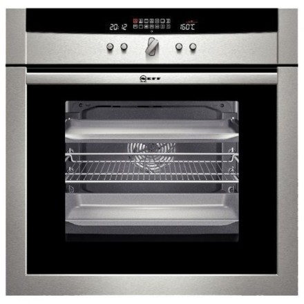 Духовой шкаф  Neff B15E74N3, цвет серебристый