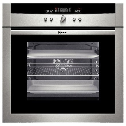 Духовой шкаф  Neff B15E74N3, цвет серебристый