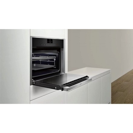 Духовой шкаф  Neff C17FS42N0, цвет серебристый