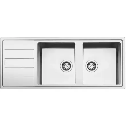 Мойка Smeg LDR116-2 оборачиваемая нержавеющая сталь матовая