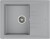 Кухонная мойка Teka Stone 45 S-TG 1B 1D metallic grey