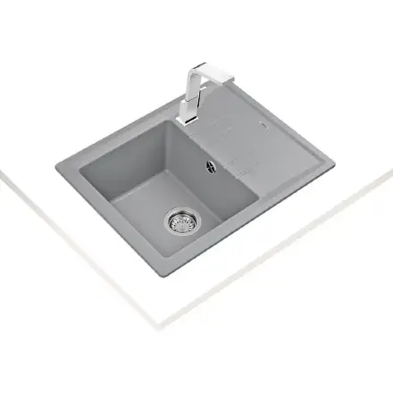 Кухонная мойка Teka Stone 45 S-TG 1B 1D metallic grey