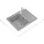Кухонная мойка Teka Stone 45 S-TG 1B 1D metallic grey