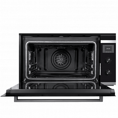 Духовой шкаф Kuppersbusch B 9330.0 S1 stainless steel, цвет черное стекло