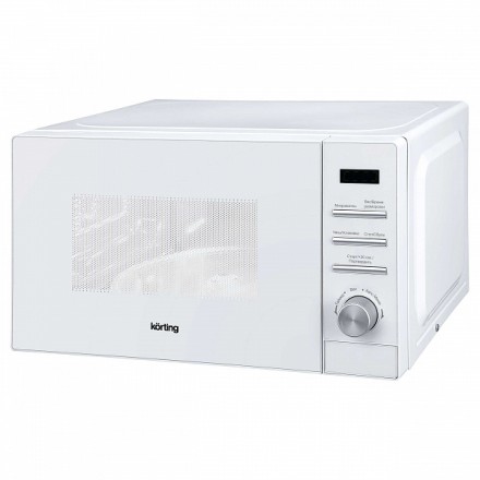 Микроволновая печь Korting Kmo 820 gw отдельностоящая, цвет белый
