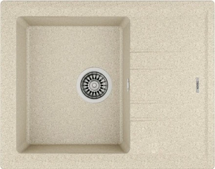 Кухонная мойка Teka Stone 45 S-TG 1B 1D Sand beige