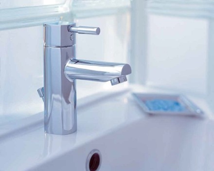 Смеситель для раковины Teka Kobe с донным клапаном