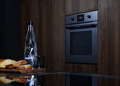 Духовой шкаф Kuppersbusch BP 6350.0 GPH 6 black steel, цвет графитовое стекло