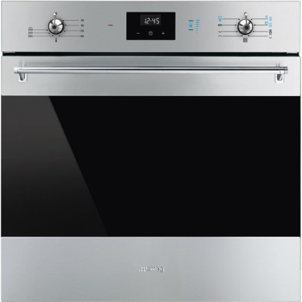 Духовой шкаф Smeg SO6300S2X с пароувлажнением, цвет нержавеющая сталь
