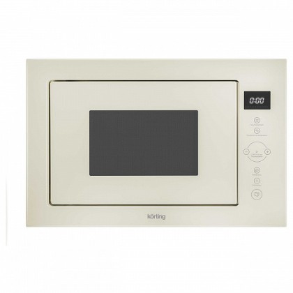 Микроволновая печь Korting KMI 825 TGB с грилем, цвет бежевое стекло