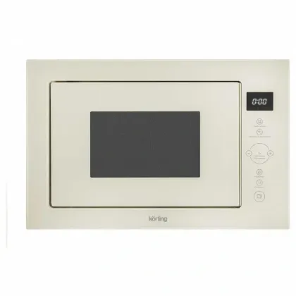 Микроволновая печь Korting KMI 825 TGB с грилем, цвет бежевое стекло