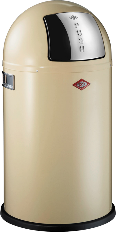 Мусорный контейнер Wesco Pushboy Кремовый