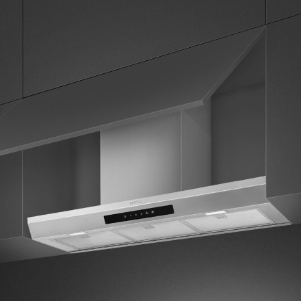 Вытяжка Smeg KSGT93X встраиваемая, нержавеющая сталь
