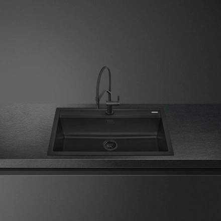 Мойка Smeg VSGX860MN черная