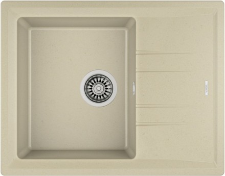 Кухонная мойка Teka Stone 45 S-TG 1B 1D Topaz beige