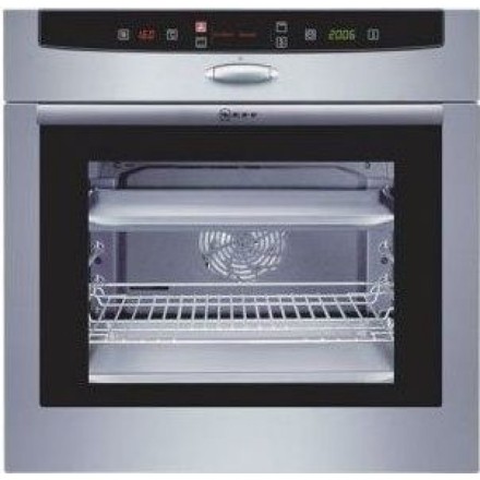 Духовой шкаф  Neff B1664A0, цвет серебристый