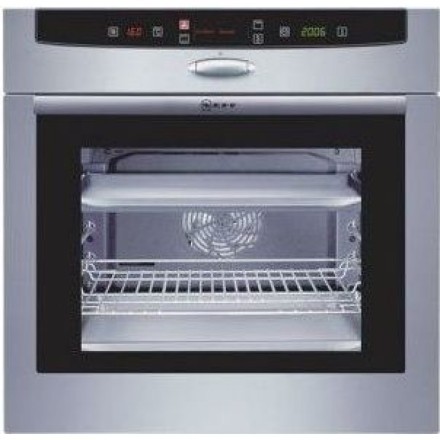 Духовой шкаф  Neff B1664A0, цвет серебристый