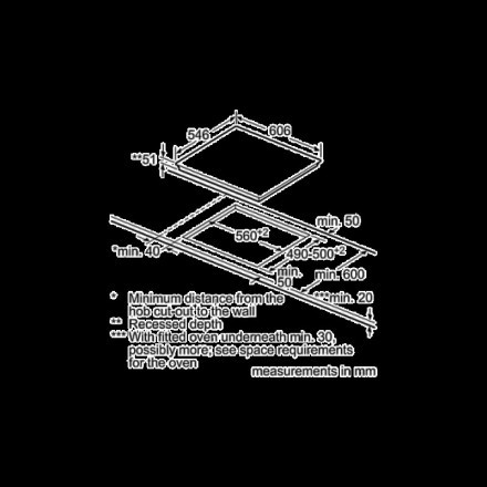 Поверхность  Neff T66TS6RN0, цвет чёрный