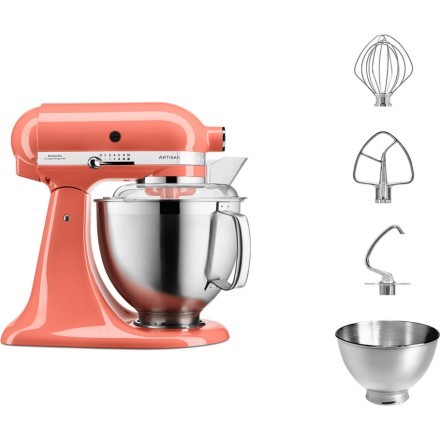 Миксер планетарный KitchenAid Artisan 5KSM185PSEMS серебряный медальон