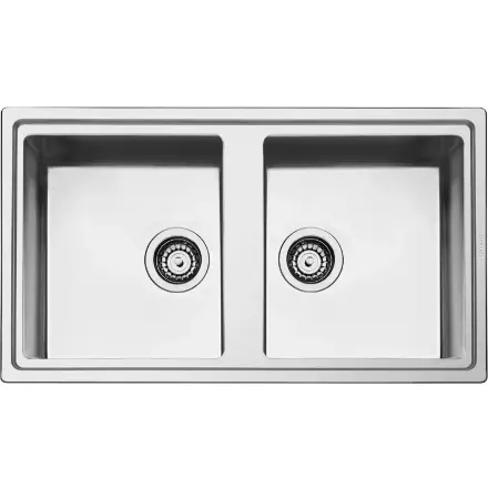 Мойка Smeg LDR862-2 нержавеющая сталь матовая