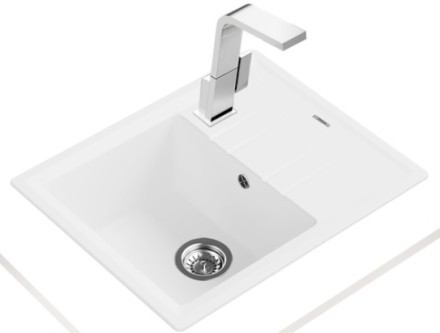 Кухонная мойка Teka Stone 45 S-TG 1B 1D white