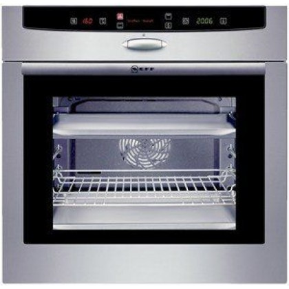 Духовой шкаф  Neff B1664N0, цвет серебристый