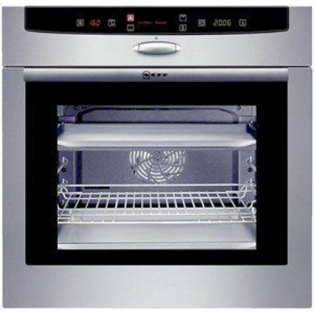 Духовой шкаф  Neff B1664N0, цвет серебристый