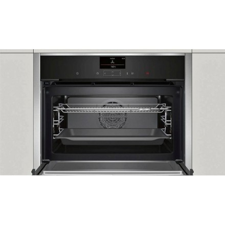 Духовой шкаф  Neff C17MS22N0, цвет серебристый