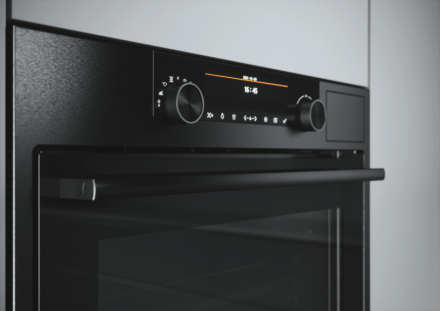 Духовой шкаф Asko OCS8687B с функцией пара, цвет черная нержавеющая сталь