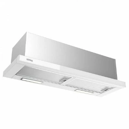 Вытяжка Korting Khp 9815 gw с выдвижным экраном, цвет белый