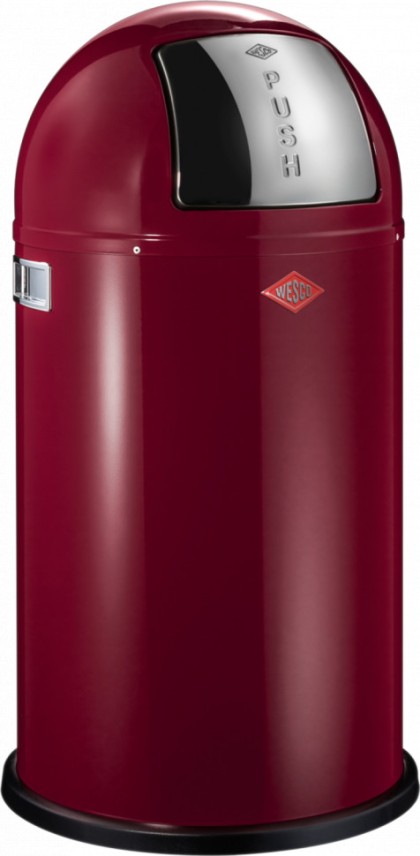 Мусорный контейнер Wesco Pushboy Рубиново-красный