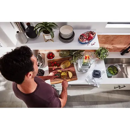 Блендер KitchenAid ARTISAN K400 серебряный медальон 5KSB4026EMS