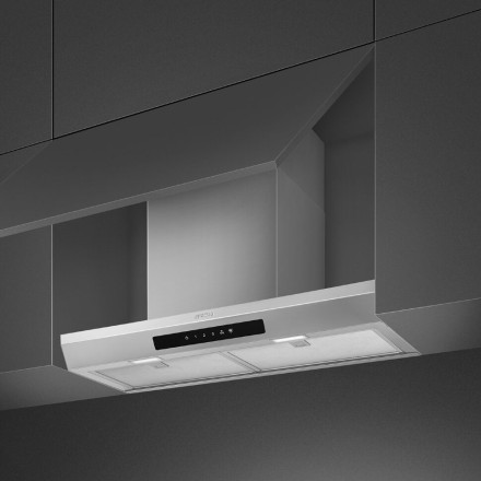 Вытяжка Smeg KSGT73X встраиваемая, нержавеющая сталь