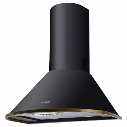 Вытяжка Korting Khc 6930 rn купольная, цвет матовый черный