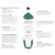 Керамический угольный гриль Big Green Egg 2XL