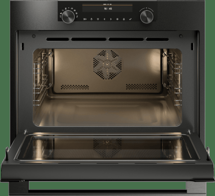 Духовой шкаф Asko OCM8487B с функцией СВЧ, цвет черная нержавеющая сталь