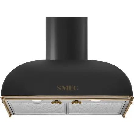 Вытяжка Smeg ks59aoe2 настенная , цвет антрацит