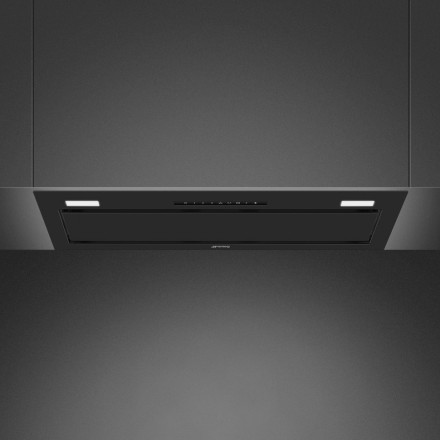 Вытяжка Smeg ksg8p4mb встраиваемая , цвет черный матовый