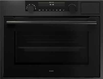 Духовой шкаф Asko OCSM8487A1 с пароваркой и СВЧ, цвет графит