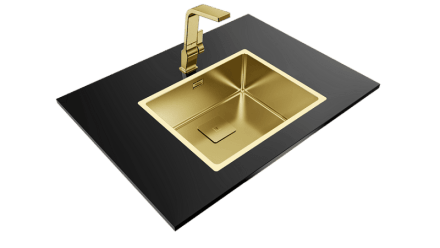 Кухонная мойка Teka FLEXLINEA RS15 50.40 PVD BRASS