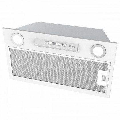 Вытяжка Korting Khi 6755 w полновстраиваемая, цвет белый