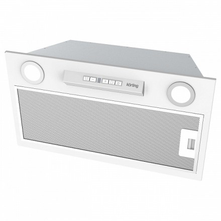 Вытяжка Korting Khi 6755 w полновстраиваемая, цвет белый