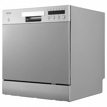 Посудомоечная машина Korting Kdfm 25358 s компактная, цвет серебристый