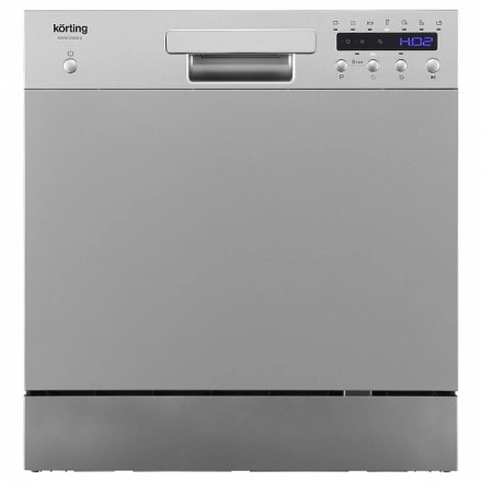 Посудомоечная машина Korting Kdfm 25358 s компактная, цвет серебристый