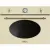 Микроволновая печь Smeg SF4800MPO, цвет кремовый (фурнитура латунная)
