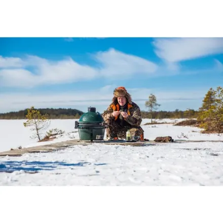 Керамический угольный гриль Big Green Egg MiniMax