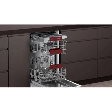 Посудомоечная машина  Neff S857YMX03E, цвет серебристый