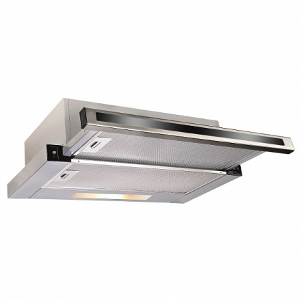 Вытяжка Korting Khp 6637 gnx с выдвижным экраном, цвет нержавеющая сталь