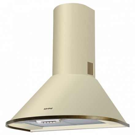 Вытяжка Korting Khc 6930 ri купольная, цвет слоновая кость