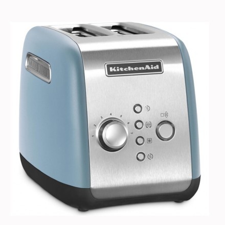 Тостер KitchenAid 5KMT221ECU стальной на 2 ломтика